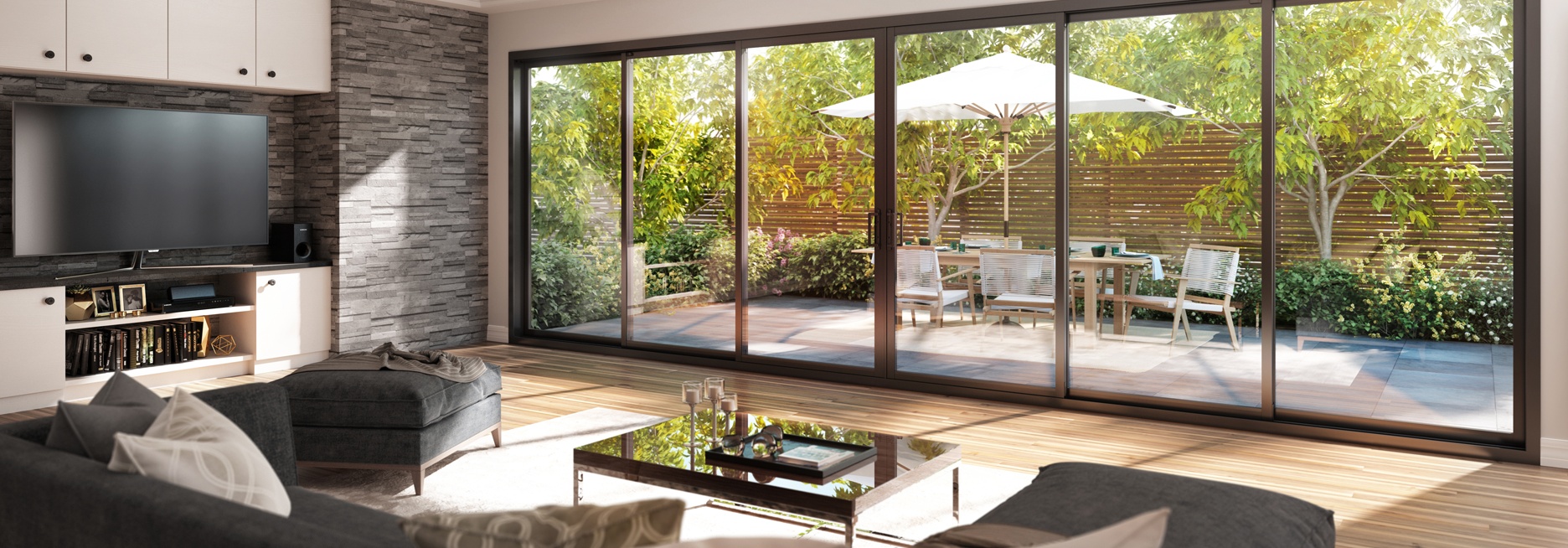 Porte patio Celesta